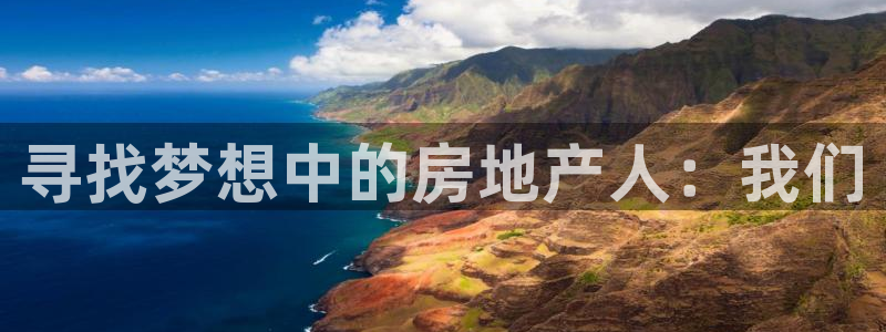 新宝5登录霸：寻找梦想中的房地产人：我们