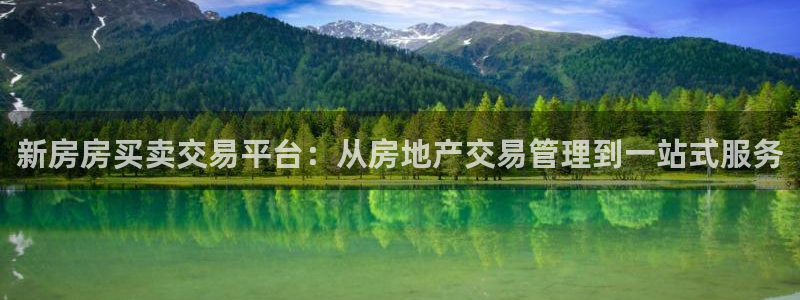 新宝5登录注册：新房房买卖交易平台：从房地产交易管理到一站式