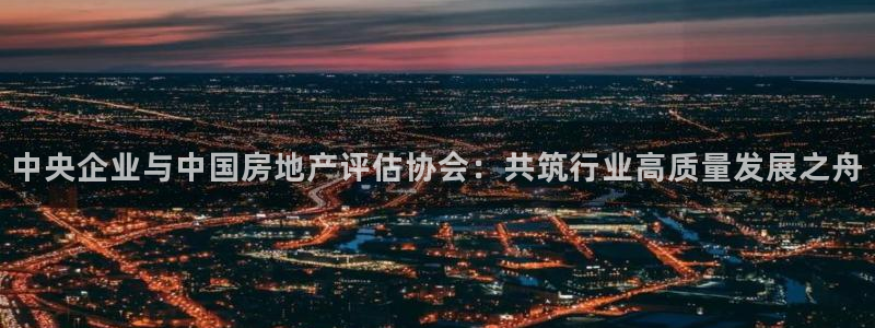 新宝5平棋牌：中央企业与中国房地产评估协会：共筑行业高质量发