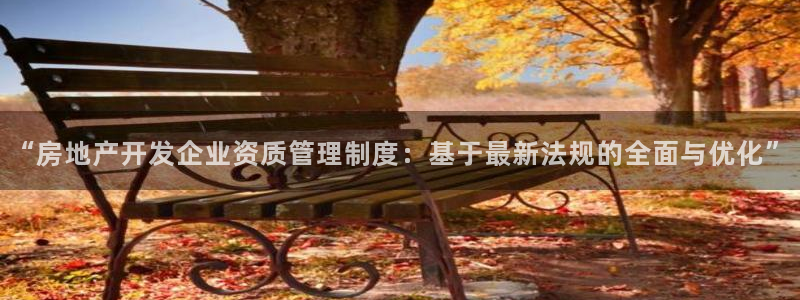 新宝5郑74OOO5：“房地产开发企业资质管理制度：基于最新