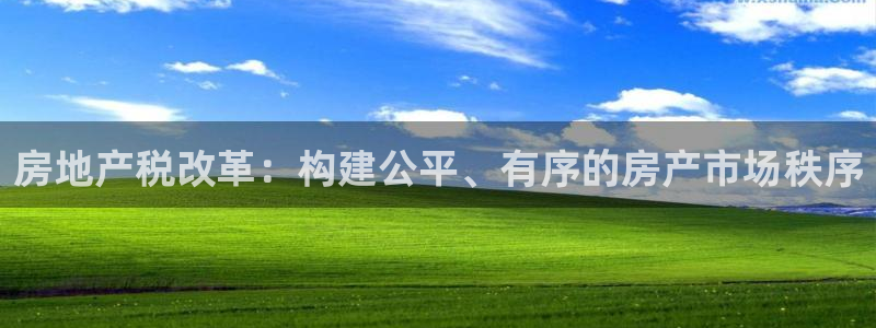 新宝新5：房地产税改革：构建公平、有序的房产市场秩序