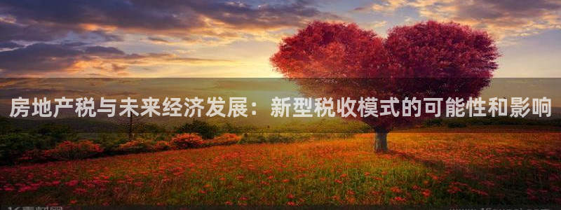 有人知道新宝5么：房地产税与未来经济发展：新型税收模式的可能