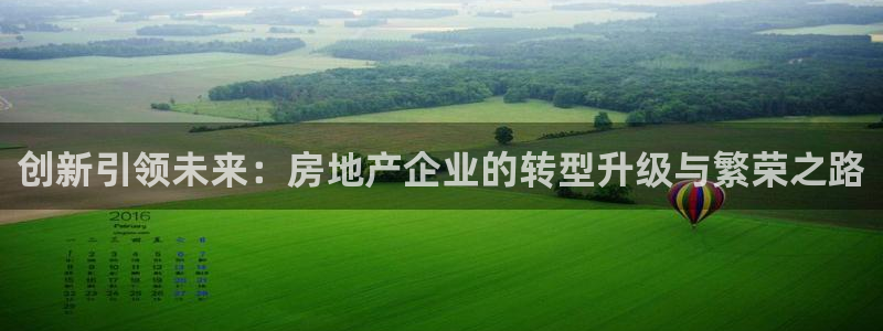 新宝5app手机下载：创新引领未来：房地产企业的转型升级与繁