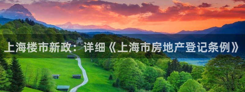 新宝5口67五壹叁八：上海楼市新政：详细《上海市房地产登记条